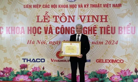 Giáo sư, Tiến sĩ, Nhà giáo ưu tú Võ Chí Mỹ nhận danh hiệu Trí thức Khoa học và Công nghệ tiêu biểu năm 2024