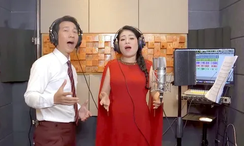 Ca sĩ Anh Thơ và Lê Anh Dũng chào xuân mới với 'Biển trời quê hương'