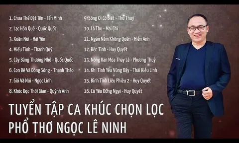 Tuyển tập những sáng tác hay nhất của tác giả Ngọc Lê Ninh Artist