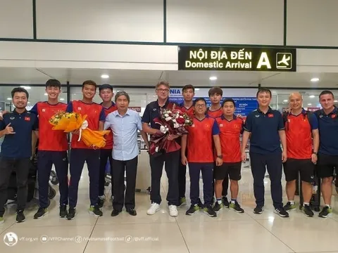 U22 Việt Nam lặng lẽ về nước, kết thúc hành trình SEA Games 32