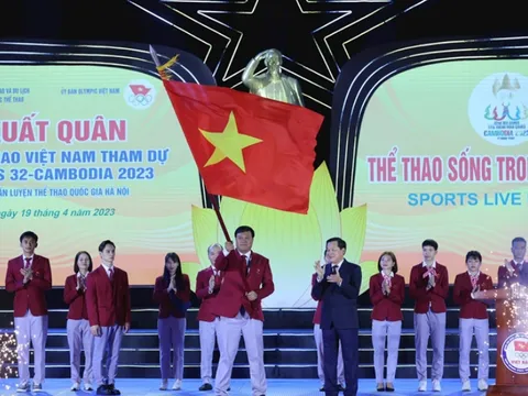 Đoàn thể thao Việt Nam xuất quân dự SEA Games 32